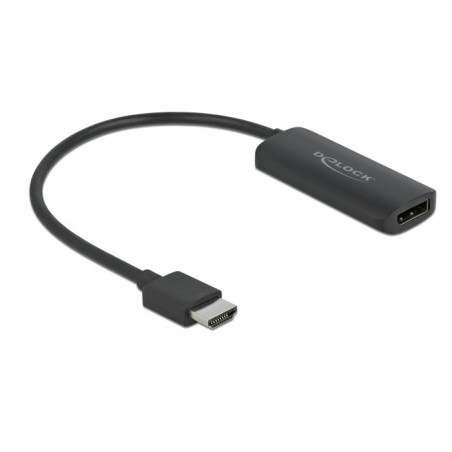 DeLOCK Adattatore HDMI-A maschio a DisplayPort femmina 4K 60 Hz