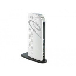 DeLOCK Docking Station USB Dual HDMI Full-HD   USB 3.2   LAN   Audio