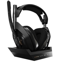 ASTRO Gaming A50 + Base Station Auricolare Wireless A Padiglione Nero, Oro