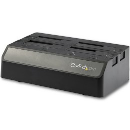 StarTech.com Docking Station per 4 HDD SSD SATA da 2,5 3,5" - Dock USB 3.1 (10Gbps) con UASP