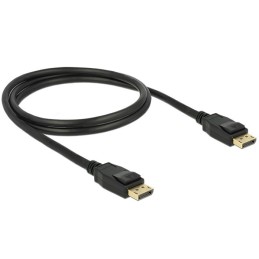 DeLOCK 1m Displayport 1.2a Nero