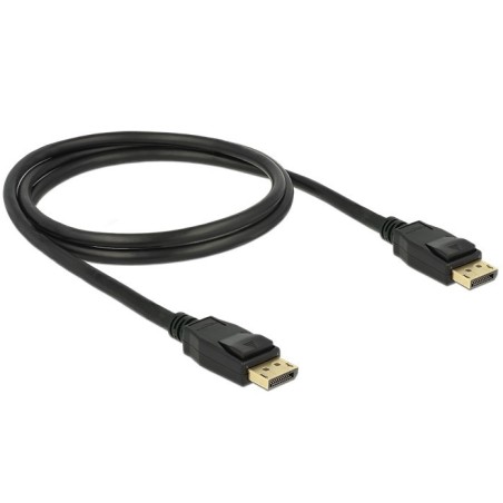 DeLOCK 1m Displayport 1.2a Nero