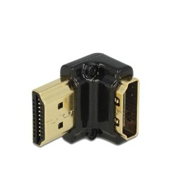 DeLOCK HDMI-A HDMI-A male, F M, 90° Nero