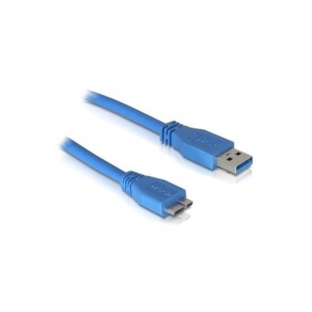 DeLOCK Micro USB 3.0 - 1M cavo USB USB A Blu