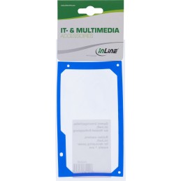 InLine Distanziale Antivibrazione in silicone per alimentatore PC, blu