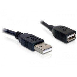 DeLOCK Kabel USB 2.0 Verlaengerung, A A 15cm S B cavo USB 0,15 m Nero