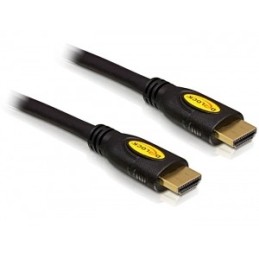 DeLOCK HDMI 1.4 Cable 2.0m male   male cavo HDMI 2 m HDMI tipo A (Standard) Nero