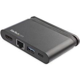 StarTech.com Adattatore multiporta USB C - Dock portatile USB-C con HDMI 4K - Pass-Through PD 3.0 da 100 W, 1x USB-A, 1x USB-C,