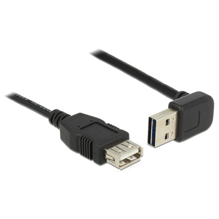 DeLOCK 1m, USB 2.0-A - USB 2.0-A cavo USB USB A Nero