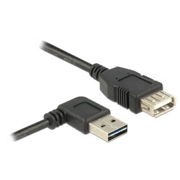 DeLOCK 1m, USB 2.0-A - USB 2.0-A cavo USB USB A Nero