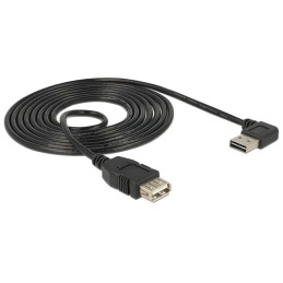 DeLOCK 1m, USB 2.0-A - USB 2.0-A cavo USB USB A Nero