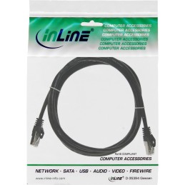 InLine 4043718085729 cavo di rete Nero 5 m Cat5e F UTP (FTP)