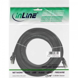 InLine 4043718085699 cavo di rete Nero 10 m Cat5e F UTP (FTP)