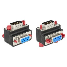 DeLOCK 65593 adattatore per inversione del genere dei cavi VGA Nero, Argento