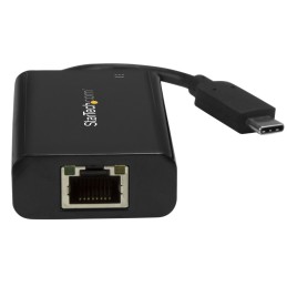 StarTech.com Adattatore Ethernet USB C - Adattatore di rete Gigabit Ethernet GbE con PD 2.0 60W - Convertitore Adattatore USB