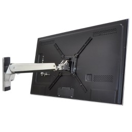 Ergotron Interactive Arm, VHD 152,4 cm (60") Parete Alluminio, Nero