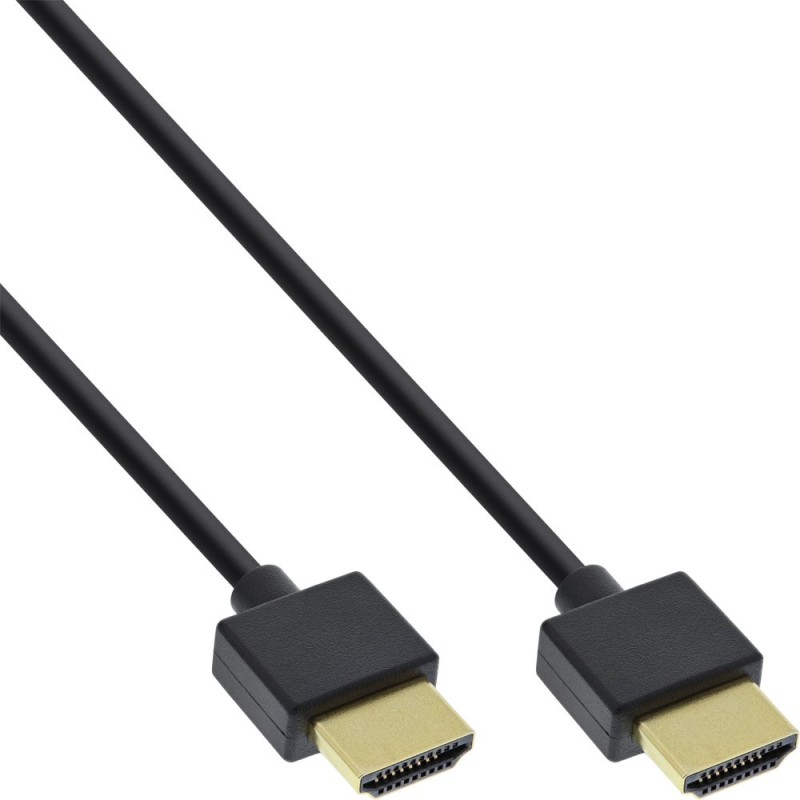 InLine 17502S cavo HDMI 1,8 m HDMI tipo A (Standard) Nero