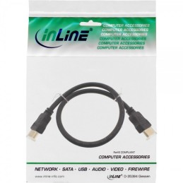 InLine 4043718210817 cavo HDMI 1,5 m HDMI tipo A (Standard) Nero