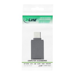 InLine Adattatore USB 3.2 Gen.2 C maschio   A femmina, USB Power Delivery 3A