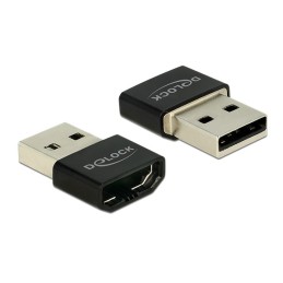 DeLOCK HDMI USB-A adattatore grafico USB Nero, Argento