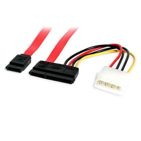 StarTech.com SATA18POW cavo SATA 0,457 m SATA 7-pin + Molex (4-pin) Rosso