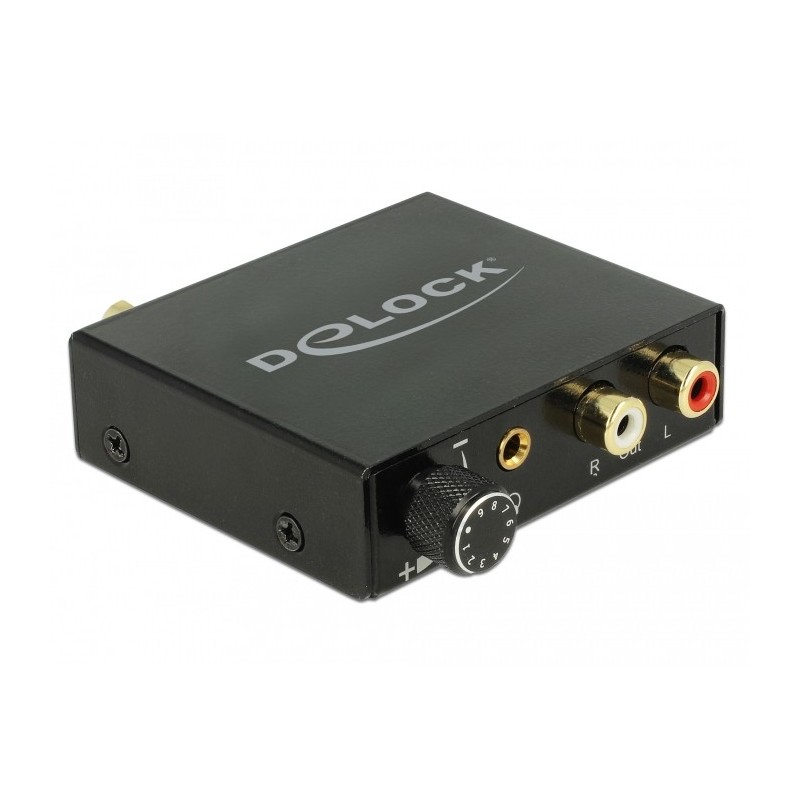 DeLOCK 63972 convertitore audio Nero