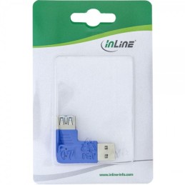 InLine 4043718158034 adattatore per inversione del genere dei cavi USB 3.0 A Blu