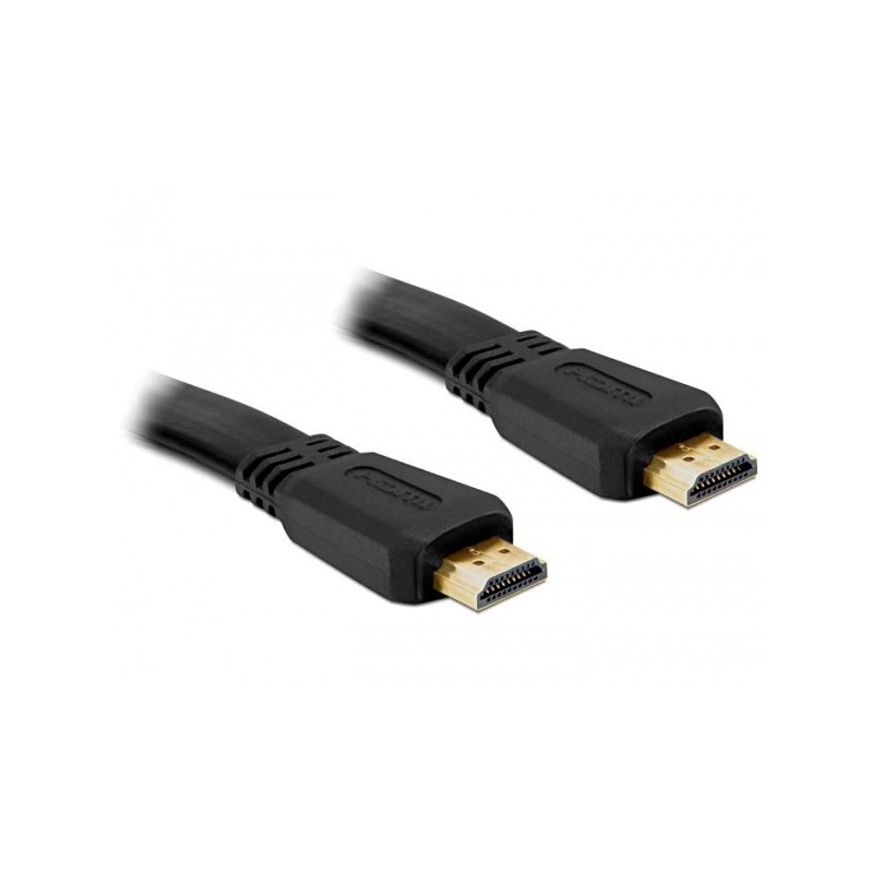 DeLOCK 82672 cavo HDMI 5 m HDMI tipo A (Standard) Nero