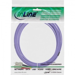 InLine 4043718248360 cavo InfiniBand e in fibra ottica 0,5 m LC SC Viola