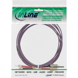 InLine 4043718249145 cavo InfiniBand e in fibra ottica 5 m SC ST Viola