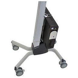 Ergotron Universal CPU Holder Supporto per CPU da tavolo Grigio