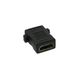 InLine Adattatore HDMI da pannello Tipo A Femmina Femmina, dorato, 4K2K