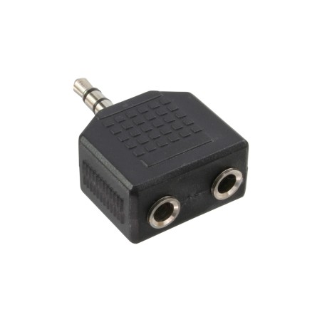 InLine Adattatore Audio, 3,5mm Jack m. a 2x 3,5mm Jack f., Stereo, Y form