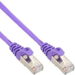 InLine 72533P cavo di rete Viola 0,3 m Cat5e SF UTP (S-FTP)