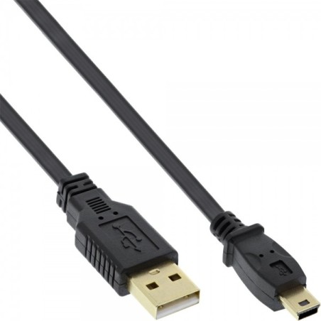 InLine 4043718178681 cavo USB USB 2.0 3 m USB A Mini-USB B Nero