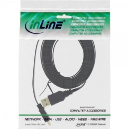 InLine 4043718178681 cavo USB USB 2.0 3 m USB A Mini-USB B Nero