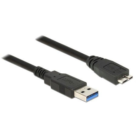 DeLOCK 85074 cavo USB USB 3.2 Gen 1 (3.1 Gen 1) 2 m USB A Micro-USB B Nero