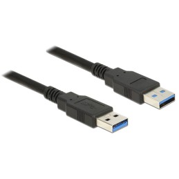 DeLOCK 85060 cavo USB USB 3.2 Gen 1 (3.1 Gen 1) 1 m USB A Nero