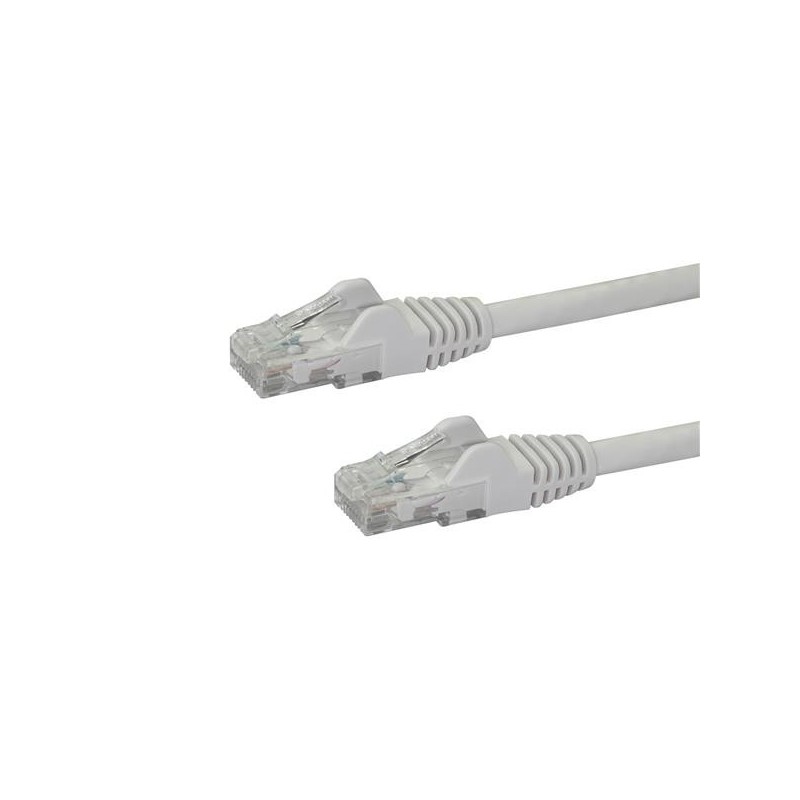 StarTech.com N6PATC10MWH cavo di rete Bianco 10 m Cat6 U UTP (UTP)