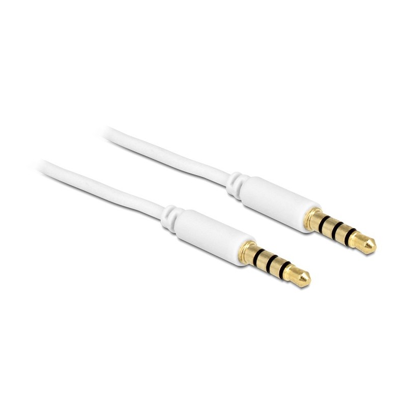 DeLOCK 83441 cavo audio 2 m 3.5mm Bianco