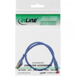 InLine 4043718206391 cavo di rete Blu 0,5 m Cat6 S FTP (S-STP)