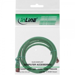 InLine 4043718206704 cavo di rete Verde 1 m Cat6 S FTP (S-STP)