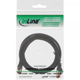 InLine 4043718206315 cavo di rete Nero 1,5 m Cat6 S FTP (S-STP)