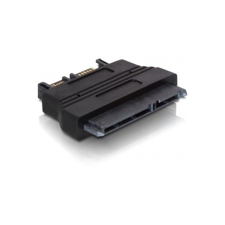 DeLOCK Adapter SATA SATA 22-pin FM SATA 13-pin M Nero