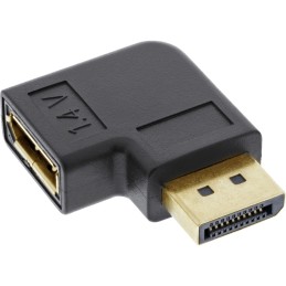 InLine Adattatore DisplayPort, DisplayPort maschio femmina ad angolo retto