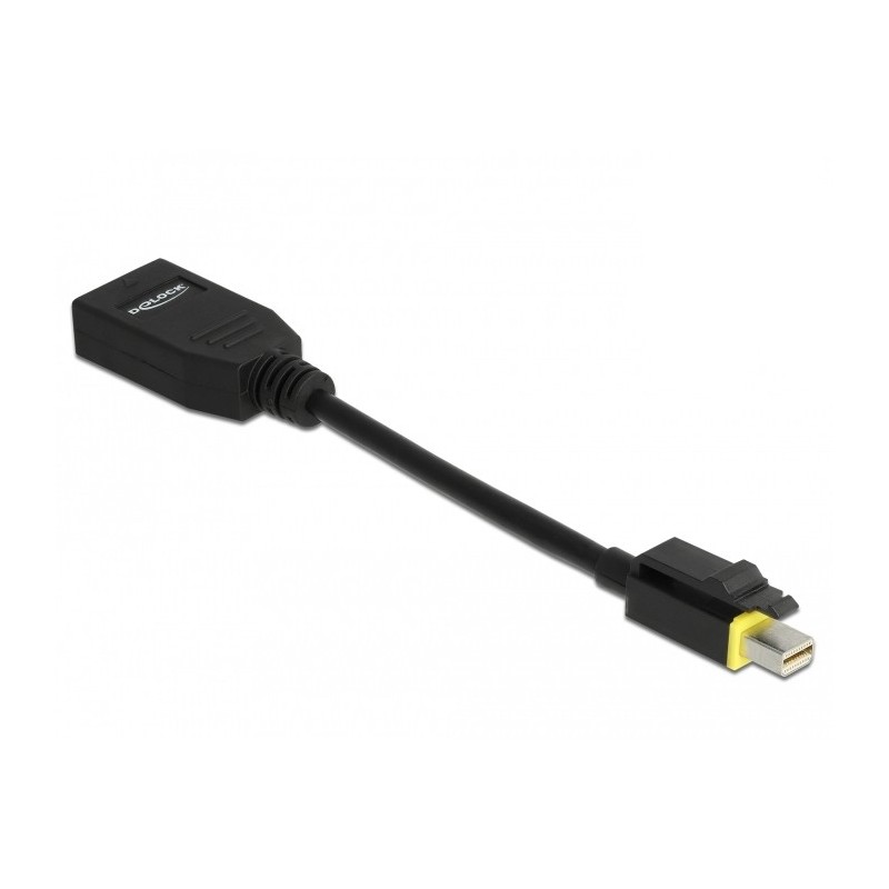 DeLOCK 65978 cavo e adattatore video 0,15 m Mini DisplayPort DisplayPort Nero