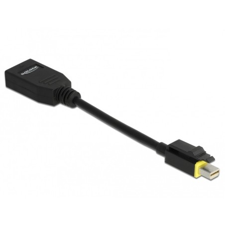 DeLOCK 65978 cavo e adattatore video 0,15 m Mini DisplayPort DisplayPort Nero