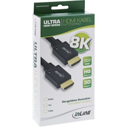 InLine Cavo HDMI Ultra High Speed, 8K4K, M   M, 3m