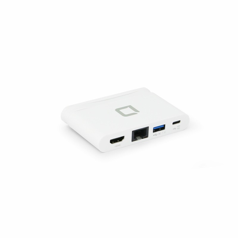 DICOTA D31730 replicatore di porte e docking station per laptop Bianco