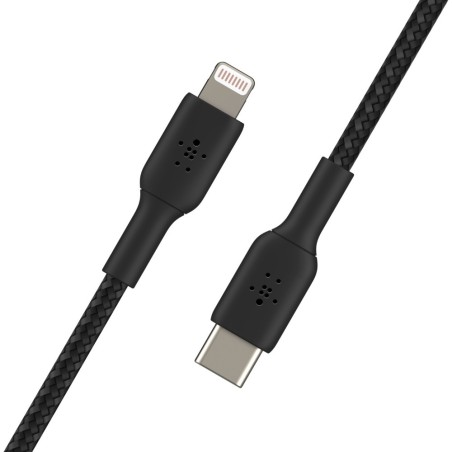 Belkin CAA004BT2MBK cavo Lightning 2 m Nero